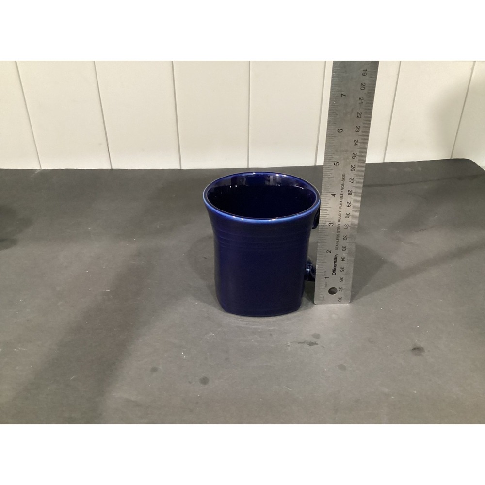 "SQUARE" MUG cobalt blue FIESTAWARE FIESTA WARE 13 OZ Set of 2